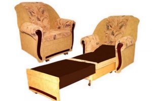 ремонт и перетяжка кресла-кровати