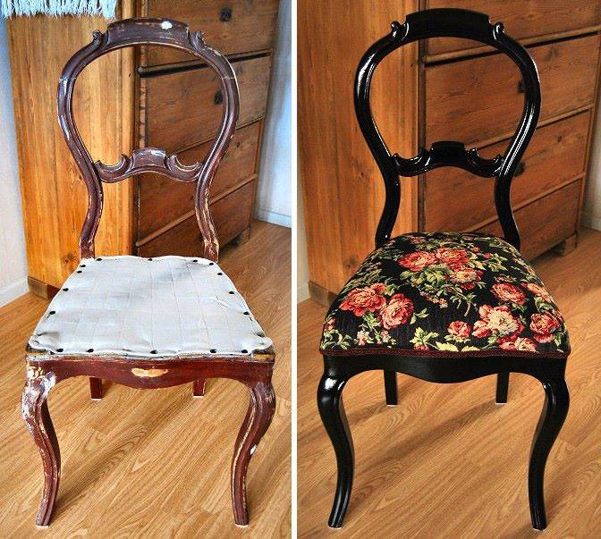 Реставрация стульев в Москве недорого: цена услуги