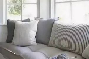 Подушка для диванов и садовой мебели